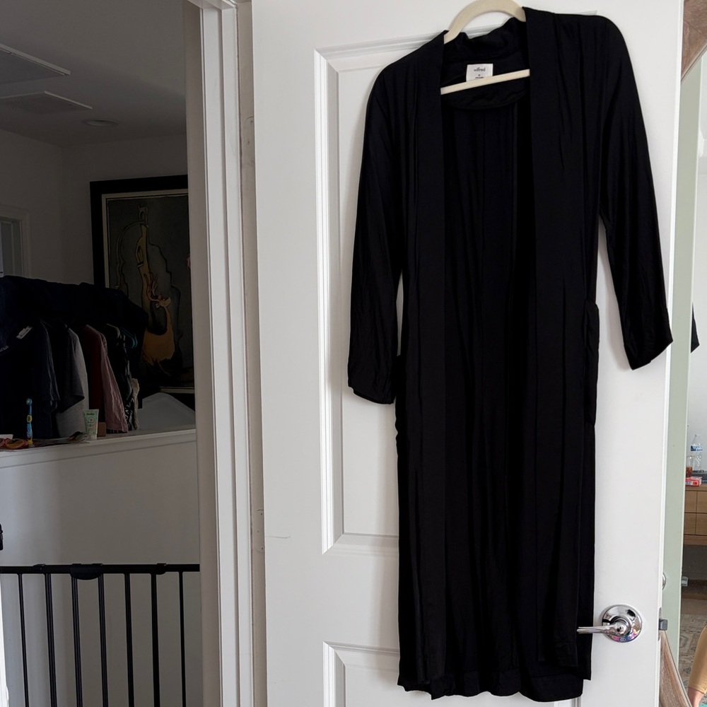 Wilfred Charcoal Long Sleeve Top